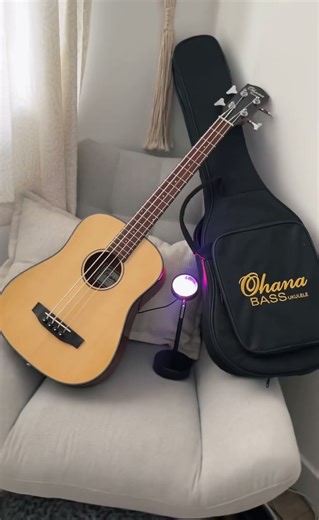 Feel the rhythm with the Ohana Bass Ukulele #ohanaukuleles #bassukulele #bass #ukulele #rhythm