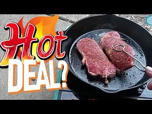 Cooking Steak Outside on the Duxtop 1800W Portable Induction Cooktop (Review)
