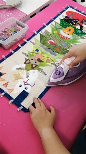It's all in the prep, isn't it? #ith #christmasembroidery #machineembroidery #sewingfun | Sweet Pea Machine Embroidery