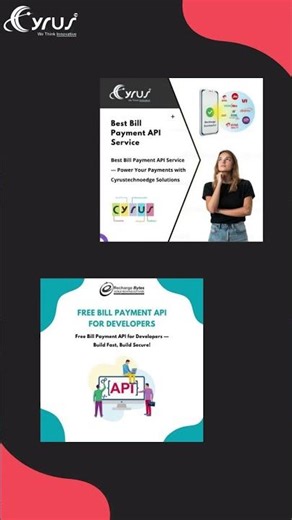 We Provide Best Bill Payment API at Most Cost-Effective Rates at Cyrus RechargeBill Payment API