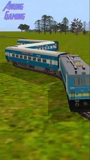 WAG-7 in Extreme Route Full Crazy Zig Zag (2) - Indian Train - Trainz Simulator 12