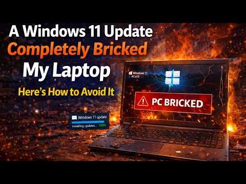 This Windows 11 Updated Bricked My Laptop Here's How to Avoid It 💻😱🔥