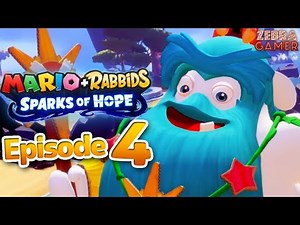 Mario + Rabbids Sparks of Hope Gameplay Walkthrough Part 4 - Exploring Beacon Beach! Finding Sparks!