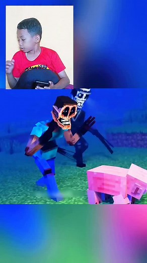 Part 236 - Scary monster mimicer in minecraft #minecraft #minecraftanimation #minecraftmemes #minecraftsurvival #minecrafthorror #games #numbergame | Syaaz Djaba