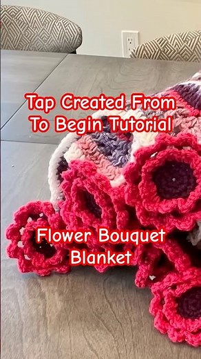 The Flower Bouquet Blanket is EASIER Than You Think! 🌷