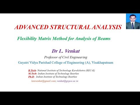 Flexibility Matrix Method for beams