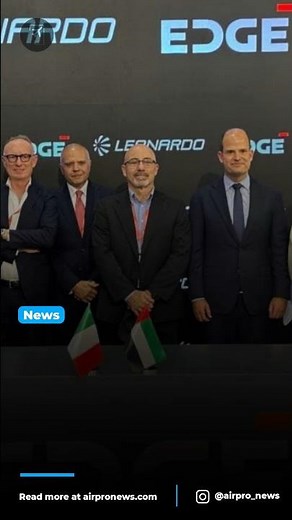 EDGE Group and Leonardo Launch UAE Defense Joint Venture