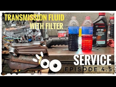 Toyota 4Runner • FREE Maintenance Tech Tips - DIY Transmission Fluid Change with Filter Part 2