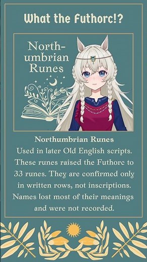 What were the Northumbrian Runes?