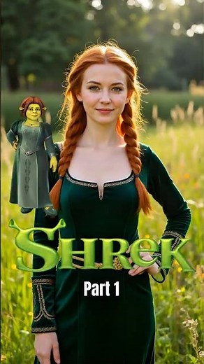 Shrek Characters as Humans! 🍪👢 | AI Transformation 🟢 #ai #shrek #dreamworks #aiart