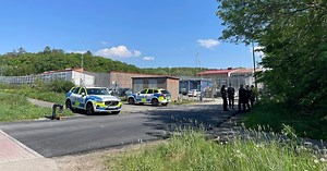 Larm om explosion vid anstalt i Högsbo i Göteborg