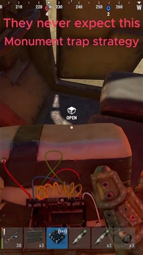 They Never Expect This at Monuments Rust