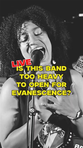EVANESCENCE FANS Should Bands Like This Be Opening For Evanescence? #rock #metal #livemusic