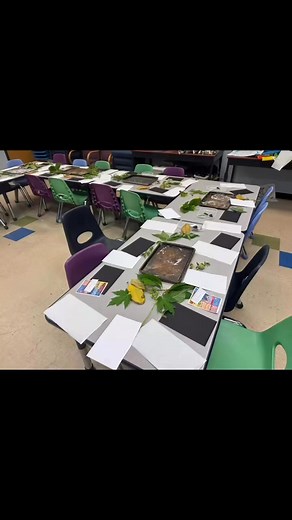 We had an awesome time at the Rolla Public Library today creating art with nature! Thanks to all who came to see us 💜 | Rolla Outdoor Collaborative School -ROCS