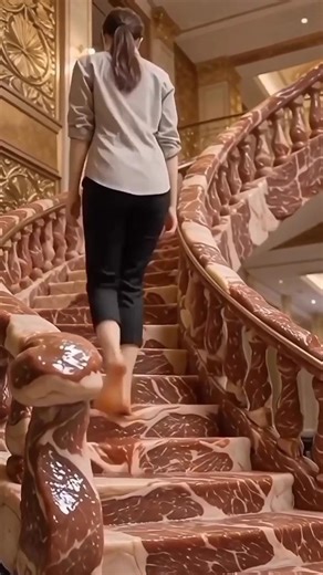 ماذا ستختار؟تحدي سلالم اللحوم هههه🤣😂🤣🍖!