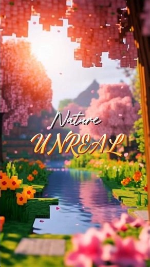 The Most Beautiful Nature in Minecraft 😍🌿