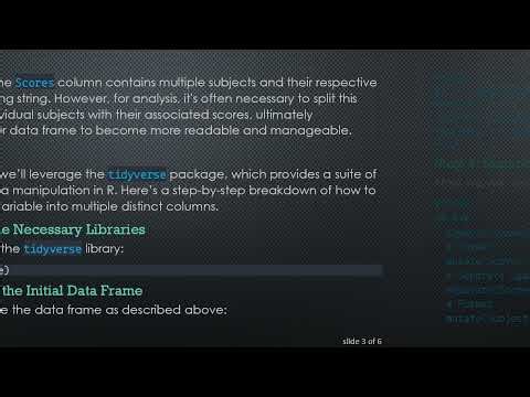 How to Split Clumped Data into Multiple Variables in R