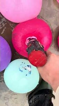 # Water balloon toy Balloon Popping ASMR Satisfying and Relaxing #balloon #poppingballon