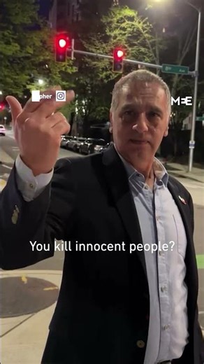'Want to get killed?': Israeli soldier threatens man on camera in Seattle