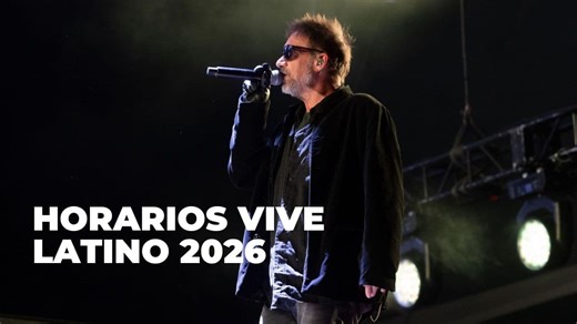 ¡Ya salieron! Horarios oficiales del Vive Latino 2026 por día y escenario