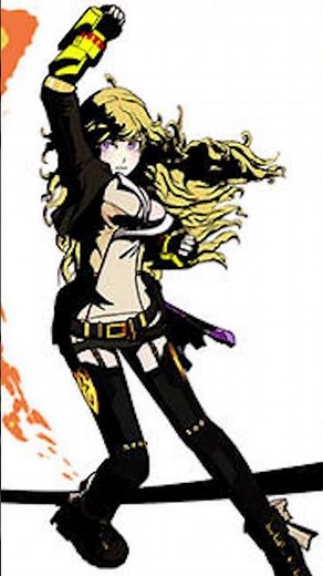 Yang's "Huntress" Is Literally the Best She's Ever Looked #rwby #characterdesign #shorts