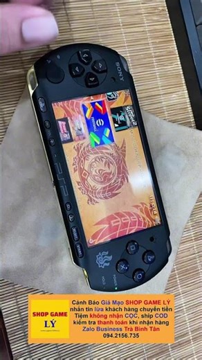 psp 3000 cài full game việt hoá x CẢNH BÁO GIẢ MẠO TRANG SHOP GAME LÝ