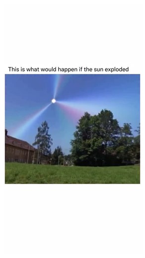 Detailed Explanation on Instagram: "If the Sun were to explode, the Earth and the rest of the solar system would be obliterated in an instant. The explosion would unleash an immense burst of light, heat, and radiation, followed by a powerful shockwave that would rip through space. Any remaining core could collapse into a neutron star or even a black hole. But here’s the reality: the Sun isn’t massive enough to explode. Instead, billions of years from now, it will gradually expand into a red gian