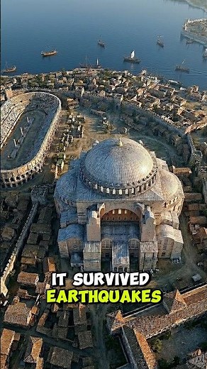 They Built Hagia Sophia in 5 Years | It Has Stood for 1,500! #shorts