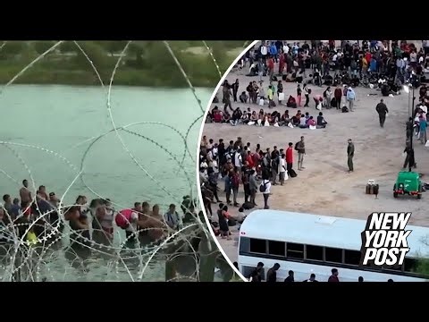 Overwhelmed Texas city declares state of emergency as over 11K migrants surge across border