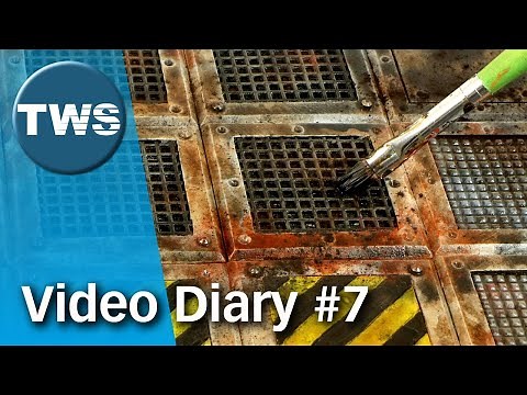 Video Diary #7: How to build Tabletop Terrain – Gaming Boards (Spielplatten, Kickstarter by TWS)