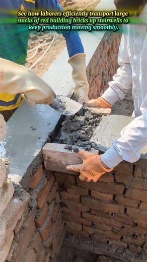 Traditional Brick Wall Construction Methods Using Cement Mortar
