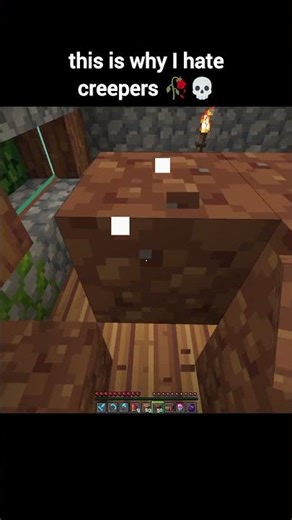 Minecraft creeper moment 💀🥀