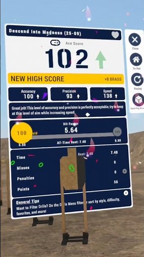 Descend into madness! 2x per target, reload, 1x per target weak hand