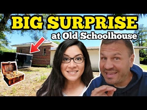BIG SURPRISE at the OLD SCHOOLHOUSE in Box
