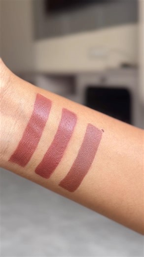 Forever 52 Lipstick Shades #brownlipstick #everydaylipstick #lipstickreview #ytshorts