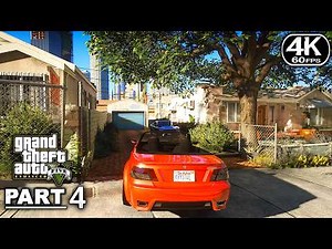Grand Theft Auto V Enhanced Edition Gameplay Walkthrough Part 4 - PC 4K 60FPS No Commentary