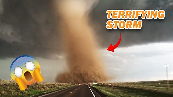 🌪️ Terrifying Storm Caught on Camera! 😱