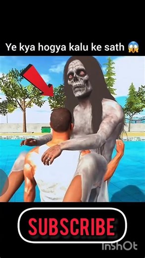 Franklin Aur BHOOT 😱🥶 || Indian Bike Rider 3D || #indianbikegame​ #gta​ #gaming​