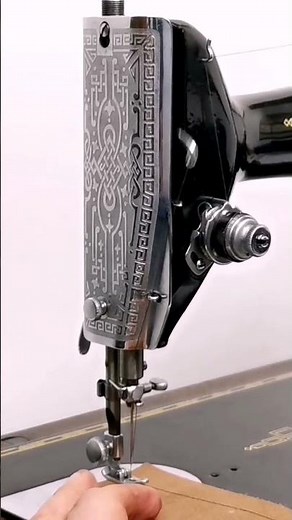 Sewing Leather with a Singer 201k Hand Crank Sewing Machine