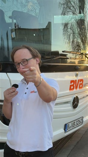 5 schnelle Fragen an Busfahrer Daniel 🚌 #bvbnet #busfahrer