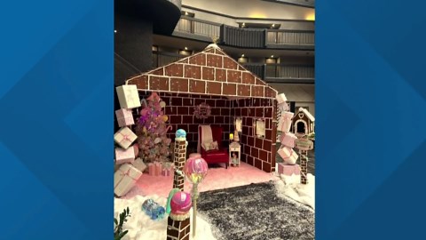 Check out the largest gingerbread house in Washington State at Spokane's Centennial Hotel