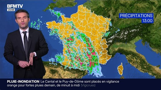 La météo pour ce mercredi 11 février 2026