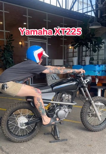 Yamaha XT225 Custom Tracker Project Progress