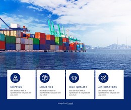 Smart logistics - Html Code Example by Nicepage