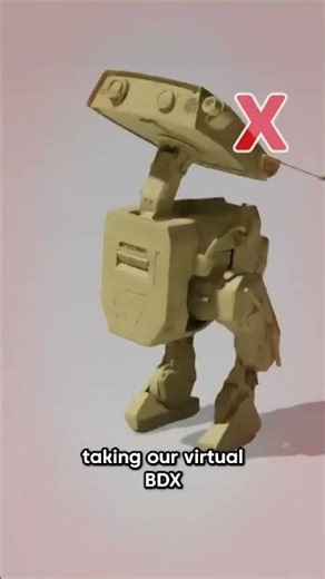 This Robot Learned to Walk Before It Was Even Turned On 🤯 #robots #science #ai #popular