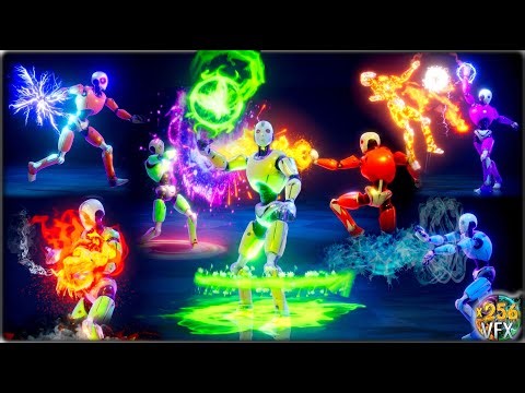 Epic Magic Abilities in Unity 6 | 256+ High-Quality Flipbook Particles VFX Pack