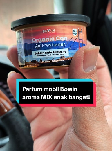 Replying to @annisa_ratnasari Parfum mobil Bowin anti mual dan tahan lama #parfummobil #parfummobilantimual #parfummobiltahanlama #bowin