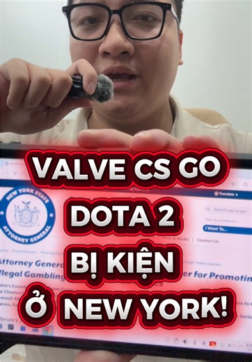 Lại một vụ kiện nhắm vào Valve (CS Go & Dota 2)! #steam #csgo #dota2 #gamingontiktok #acegamingmedia