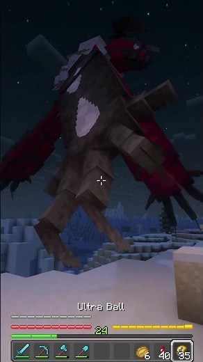 How to Catch YVELTAL in COBBLEMON! 🔥 #minecraft #cobblemon #pokemonminecraft