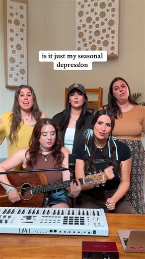 Cimorelli on Instagram: "Seasonal depress!on is out everywhere now!!!!! #cimorelli #singer #singing #singingvideo #newsong"